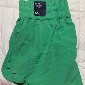 DSG Vibrant Green Athletic Shorts